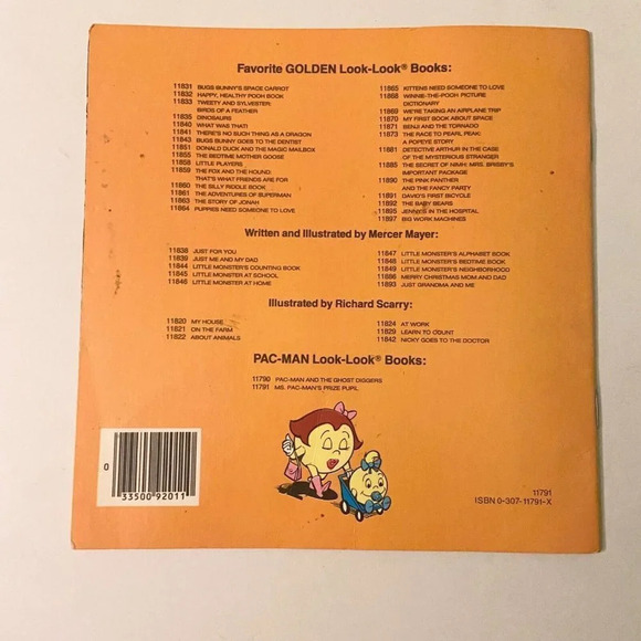 Vintage 1983 Ms Pac Mans Prize Pupil Paperback By John Albano Damaged - Picture 2 of 16